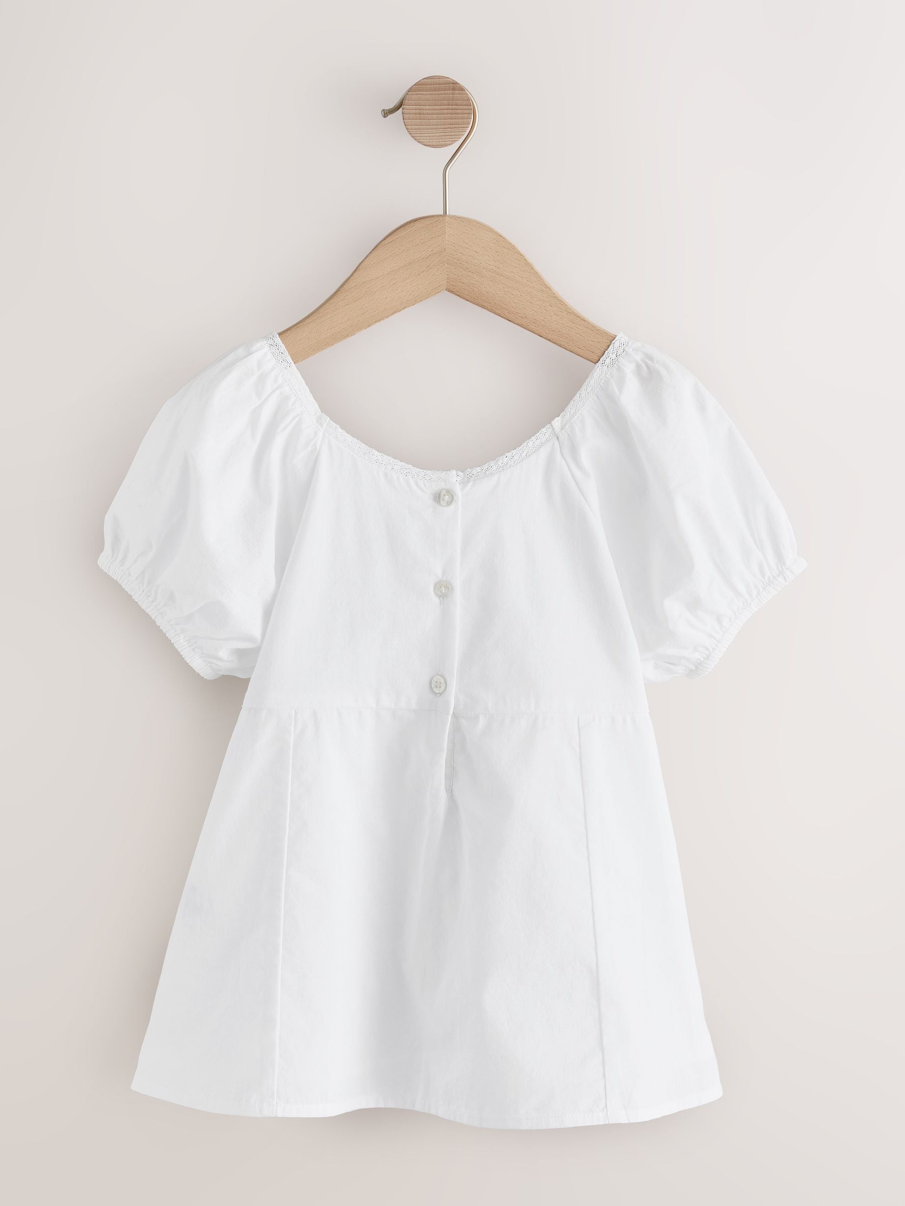 Dsiney Kidz - White Short Sleeve Blouse (3-16yrs) image 6