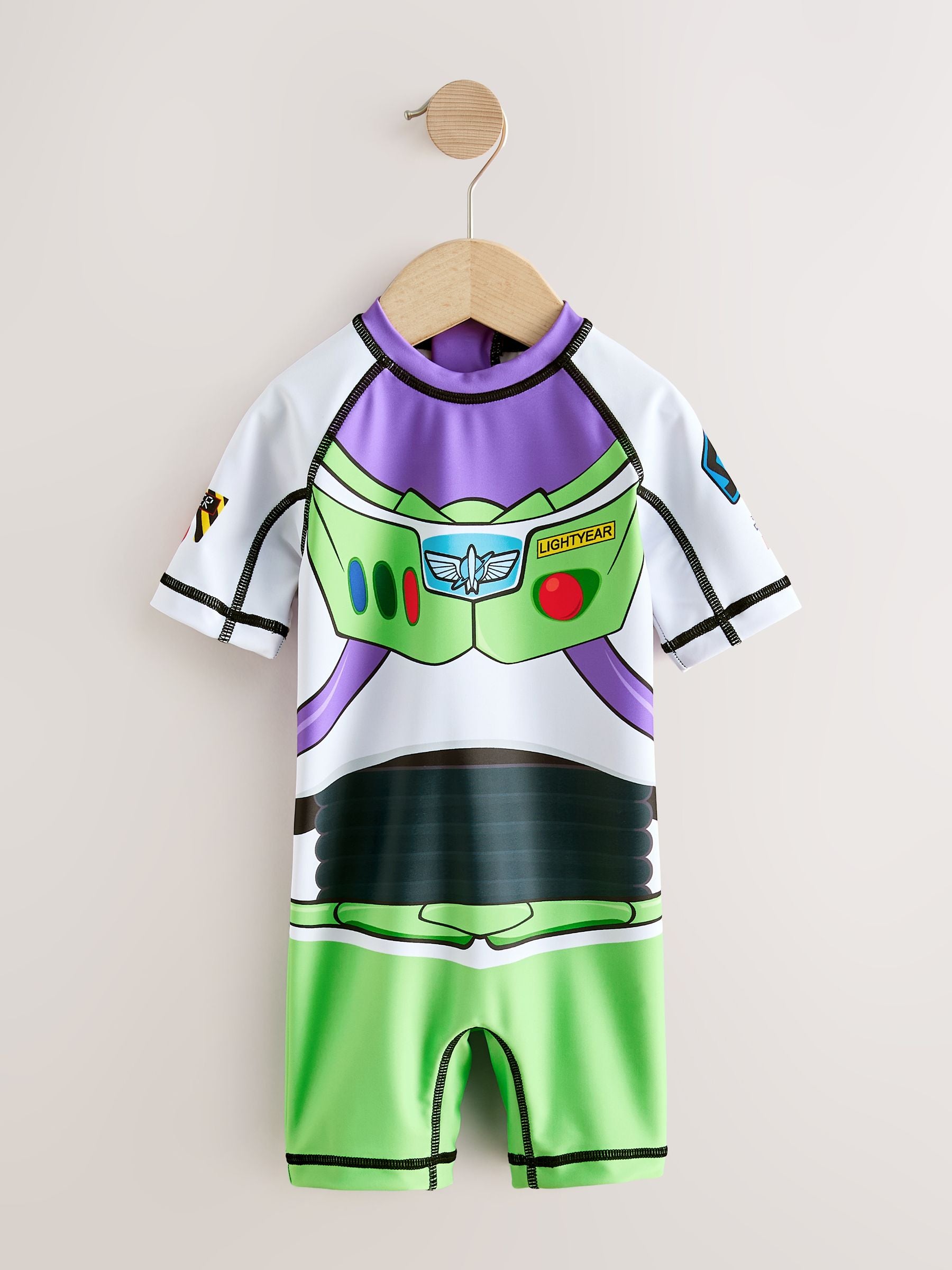 Buzz Lightyear Sunsafe All-In-One Swimsuit (3mths-7yrs) image 1