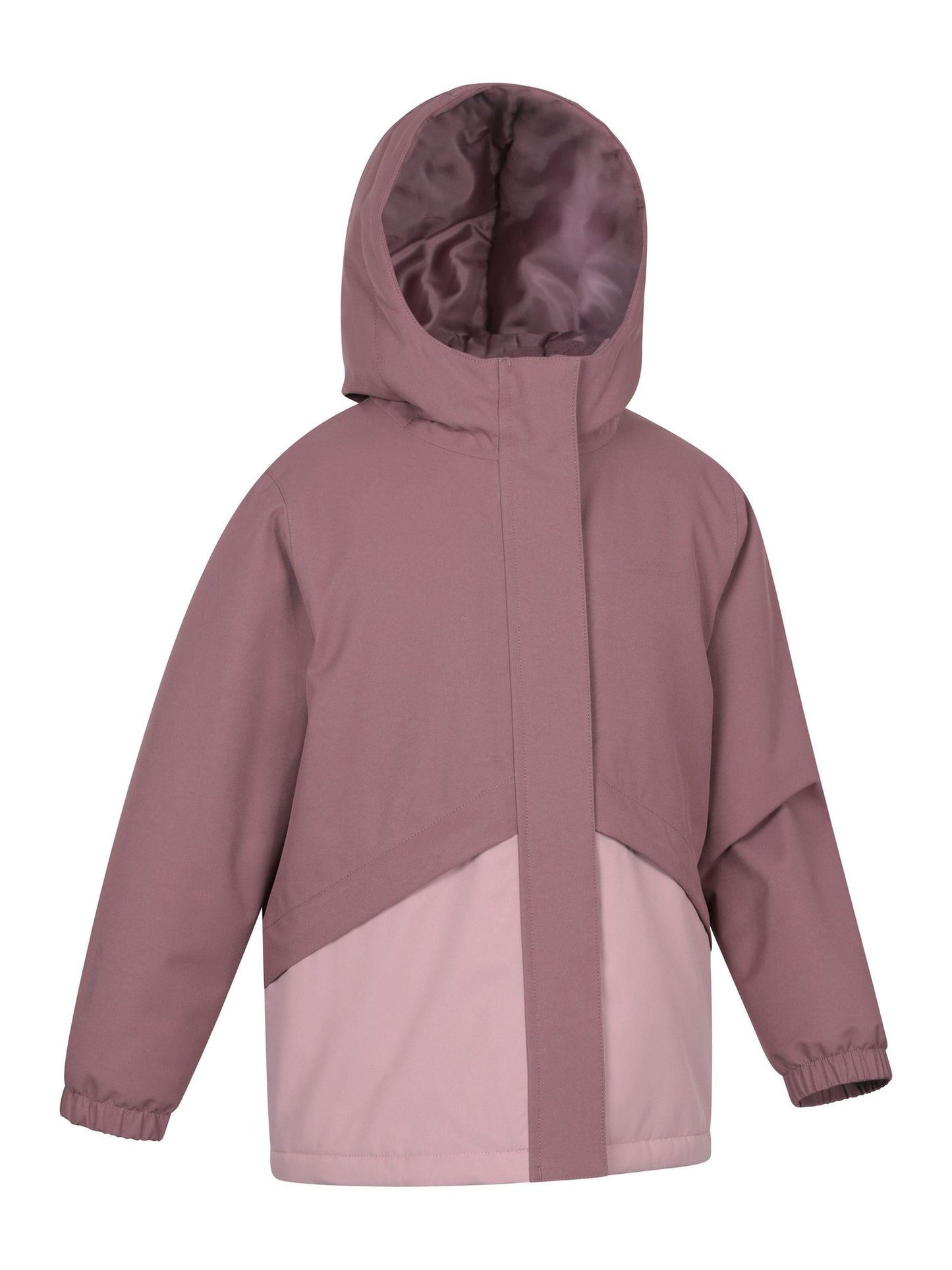 Dsiney Kidz - Mountain Warehouse Pink Cyclone Kids Waterproof Padded Jacket image 2