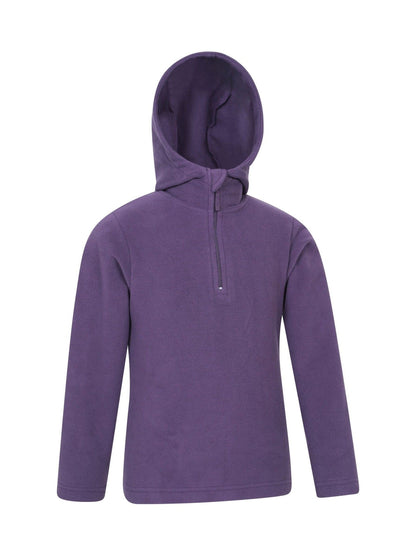 Dsiney Kidz - Mountain Warehouse Berry/Purple Camber II Fleece Hoodie image 2