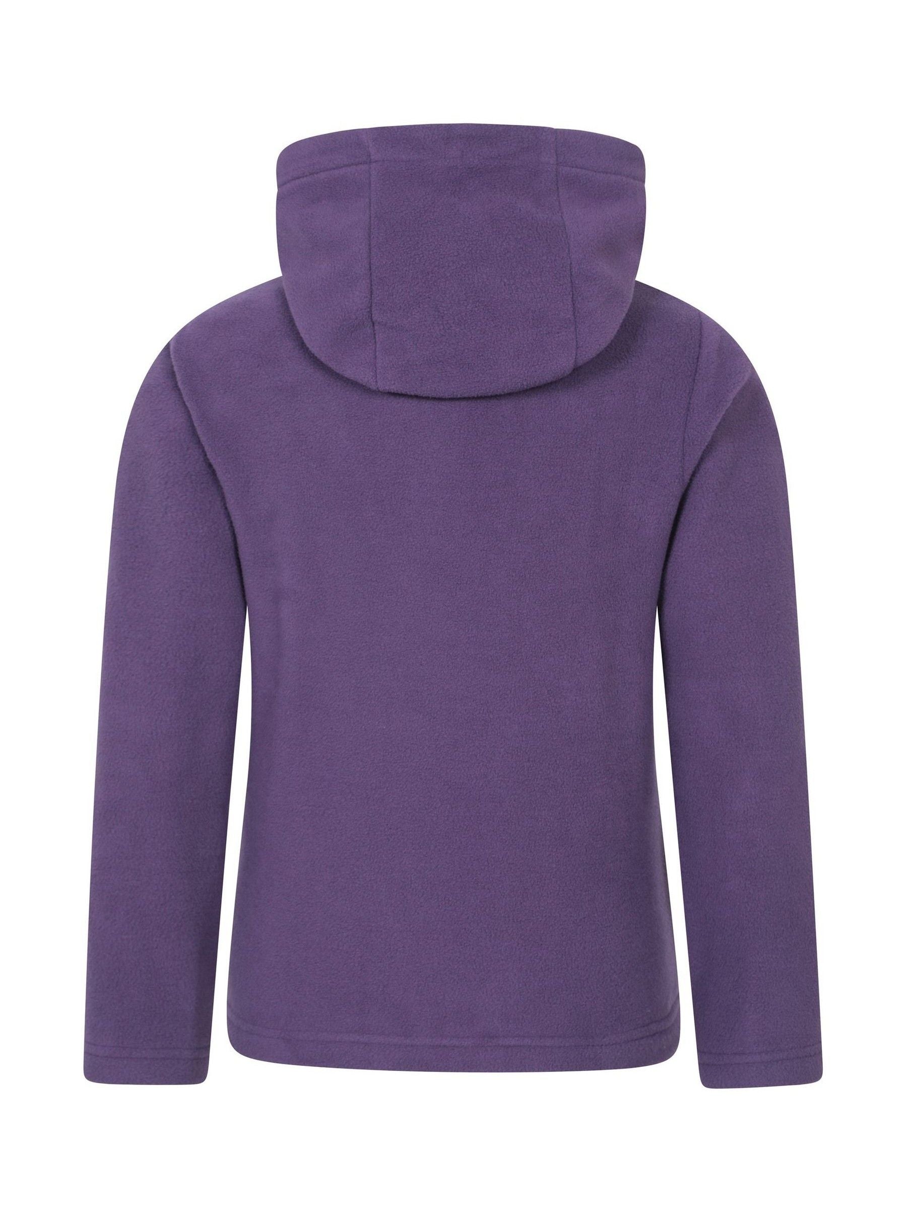 Dsiney Kidz - Mountain Warehouse Berry/Purple Camber II Fleece Hoodie image 3