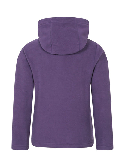 Dsiney Kidz - Mountain Warehouse Berry/Purple Camber II Fleece Hoodie image 3