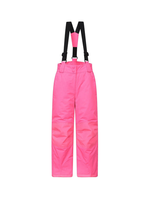 Mountain Warehouse Light Pink Kids Honey Snow Pants image 1