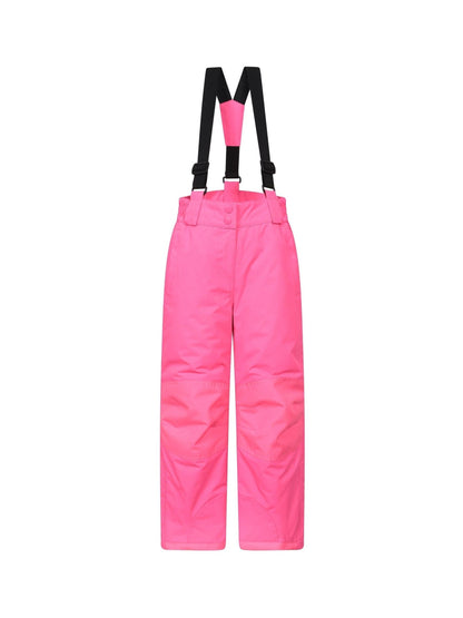 Mountain Warehouse Light Pink Kids Honey Snow Pants image 1