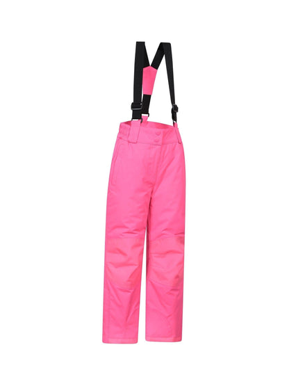 Mountain Warehouse Light Pink Kids Honey Snow Pants image 4