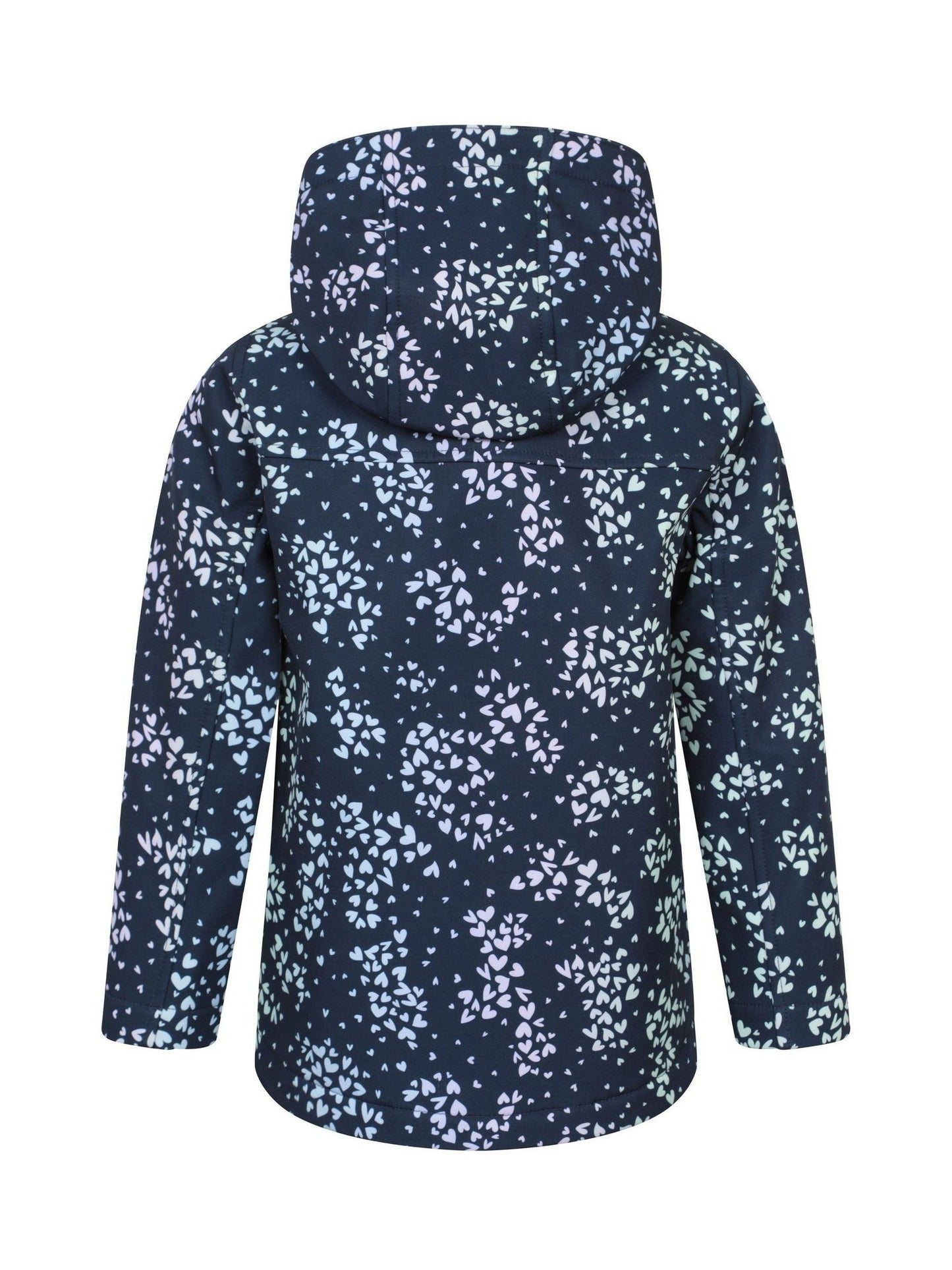 Dsiney Kidz - Mountain Warehouse Dark Blue Exodus Kids Printed Water-Resistant Softshell Jacket image 4