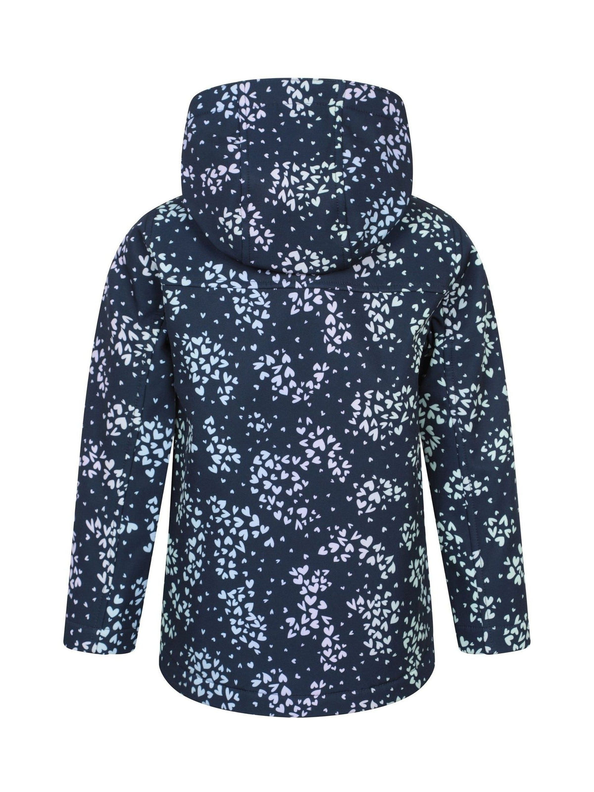 Dsiney Kidz - Mountain Warehouse Dark Blue Exodus Kids Printed Water-Resistant Softshell Jacket image 4