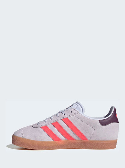 adidas Originals Purple Junior Gazelle Trainers image 3