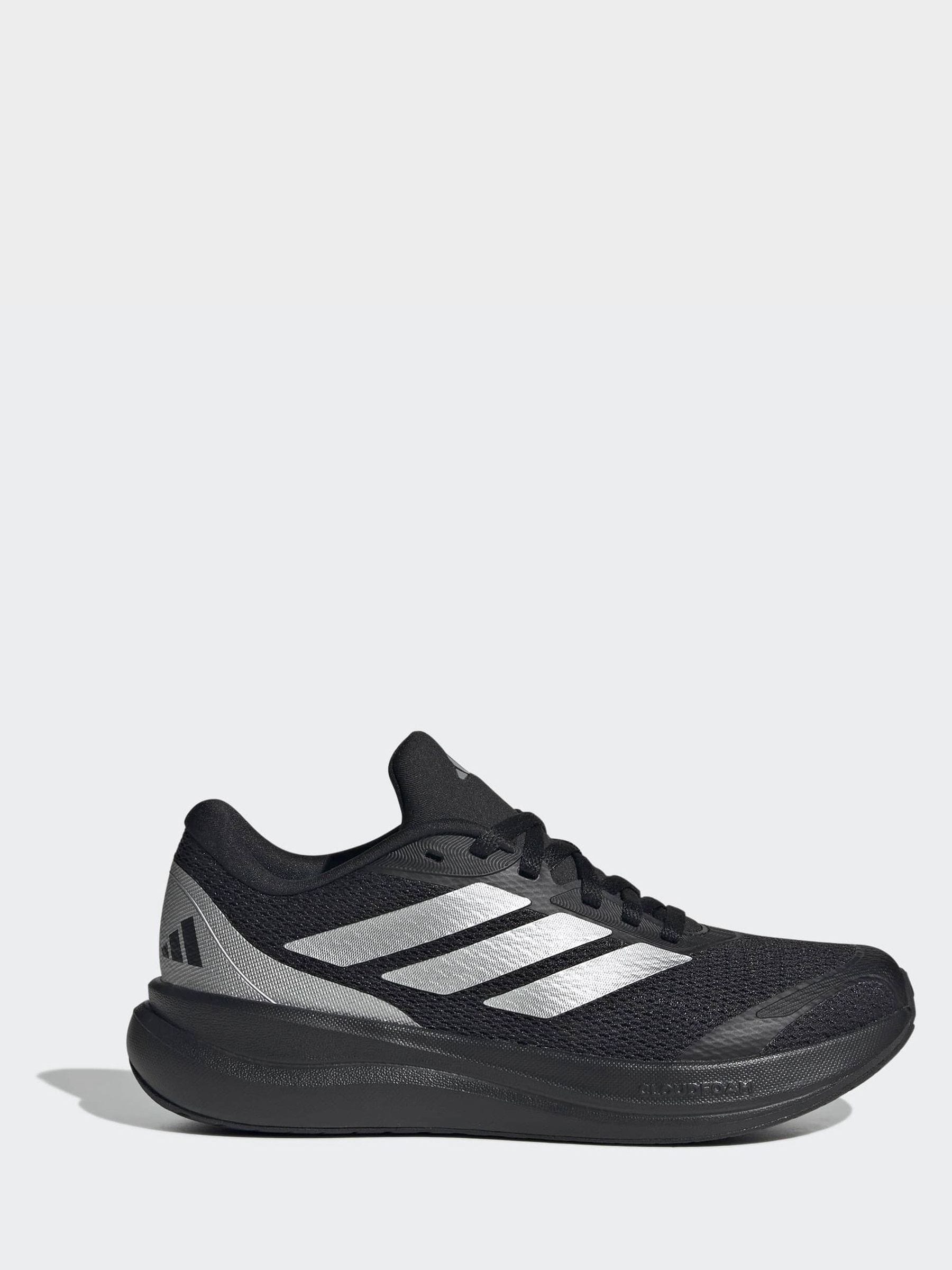 adidas Black/Silver Runfalcon 6 Junior Trainers image 2