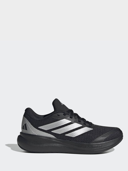 adidas Black/Silver Runfalcon 6 Junior Trainers image 2