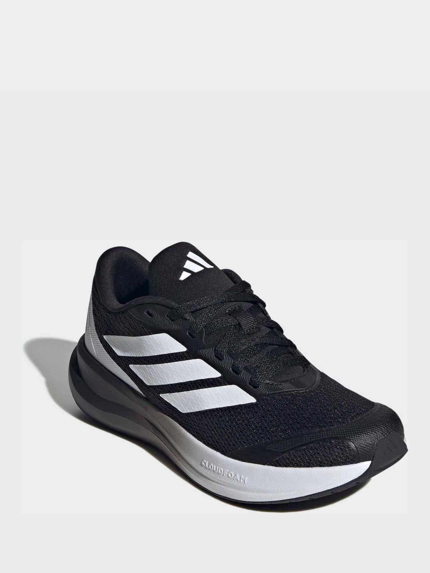 adidas Black/White Runfalcon 6 Junior Trainers image 1