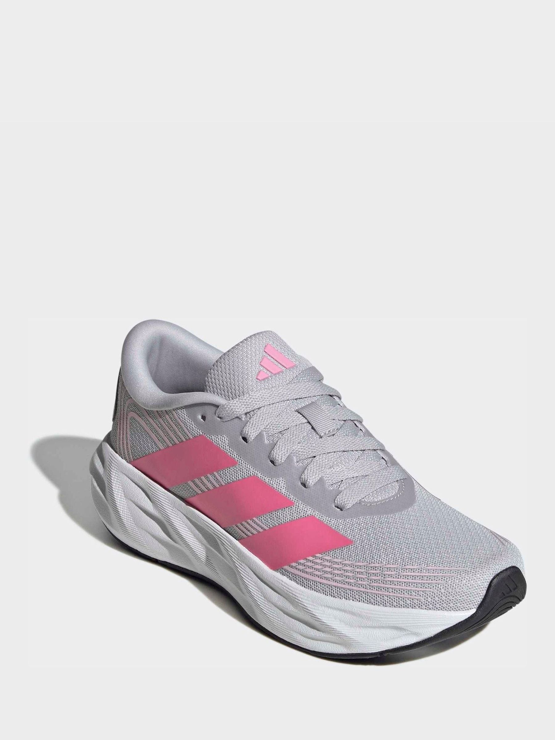 adidas Grey Galaxy 8 Junior Trainers image 1