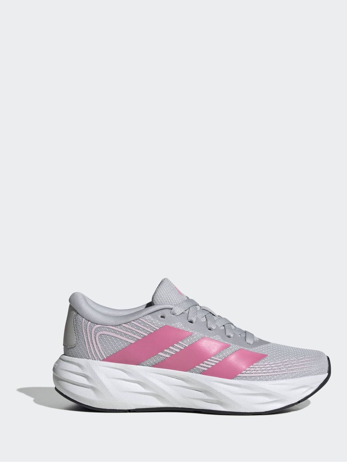 adidas Grey Galaxy 8 Junior Trainers image 3
