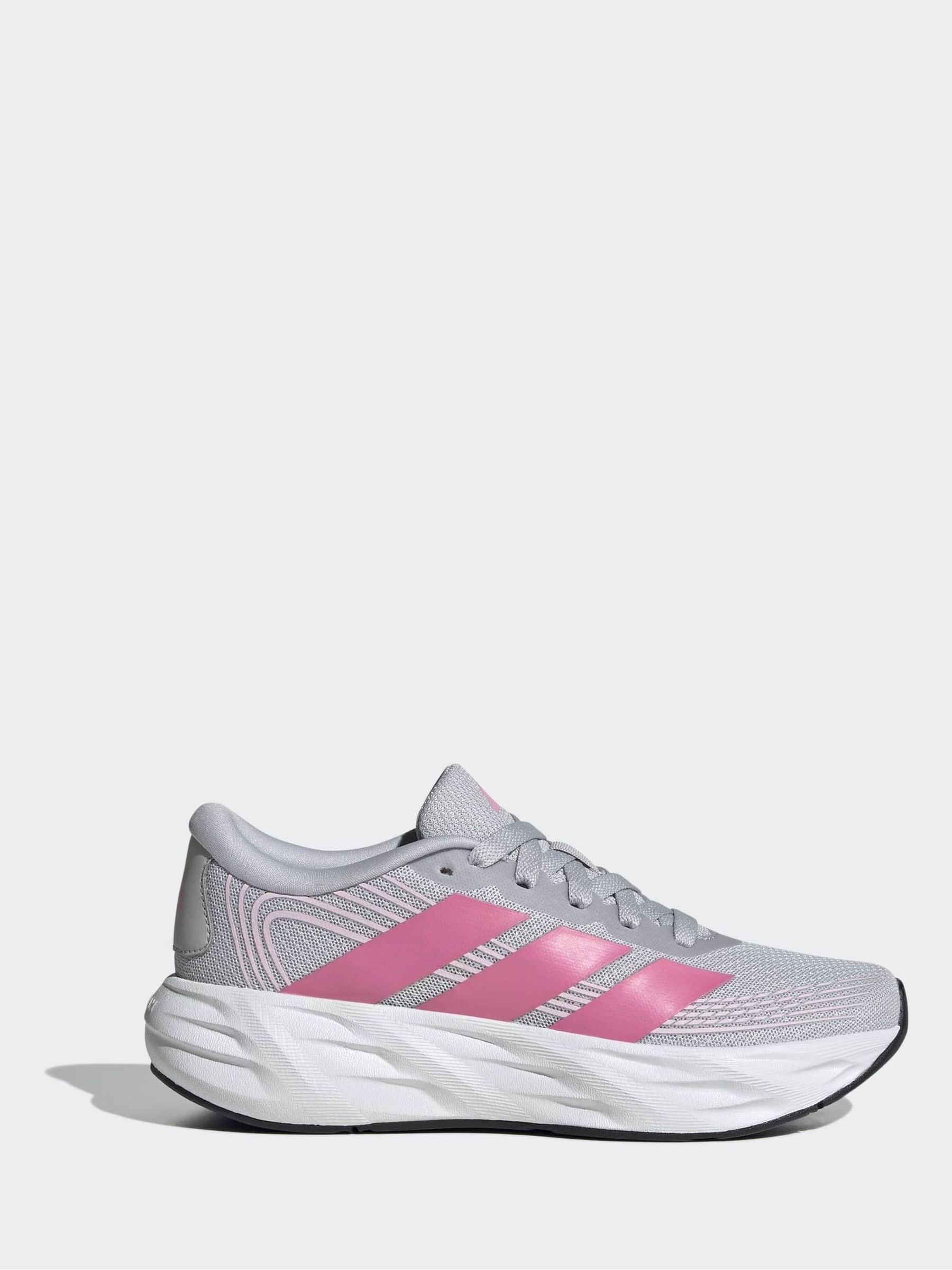 adidas Grey Galaxy 8 Junior Trainers image 3