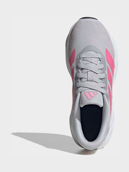 adidas Grey Galaxy 8 Junior Trainers image 5