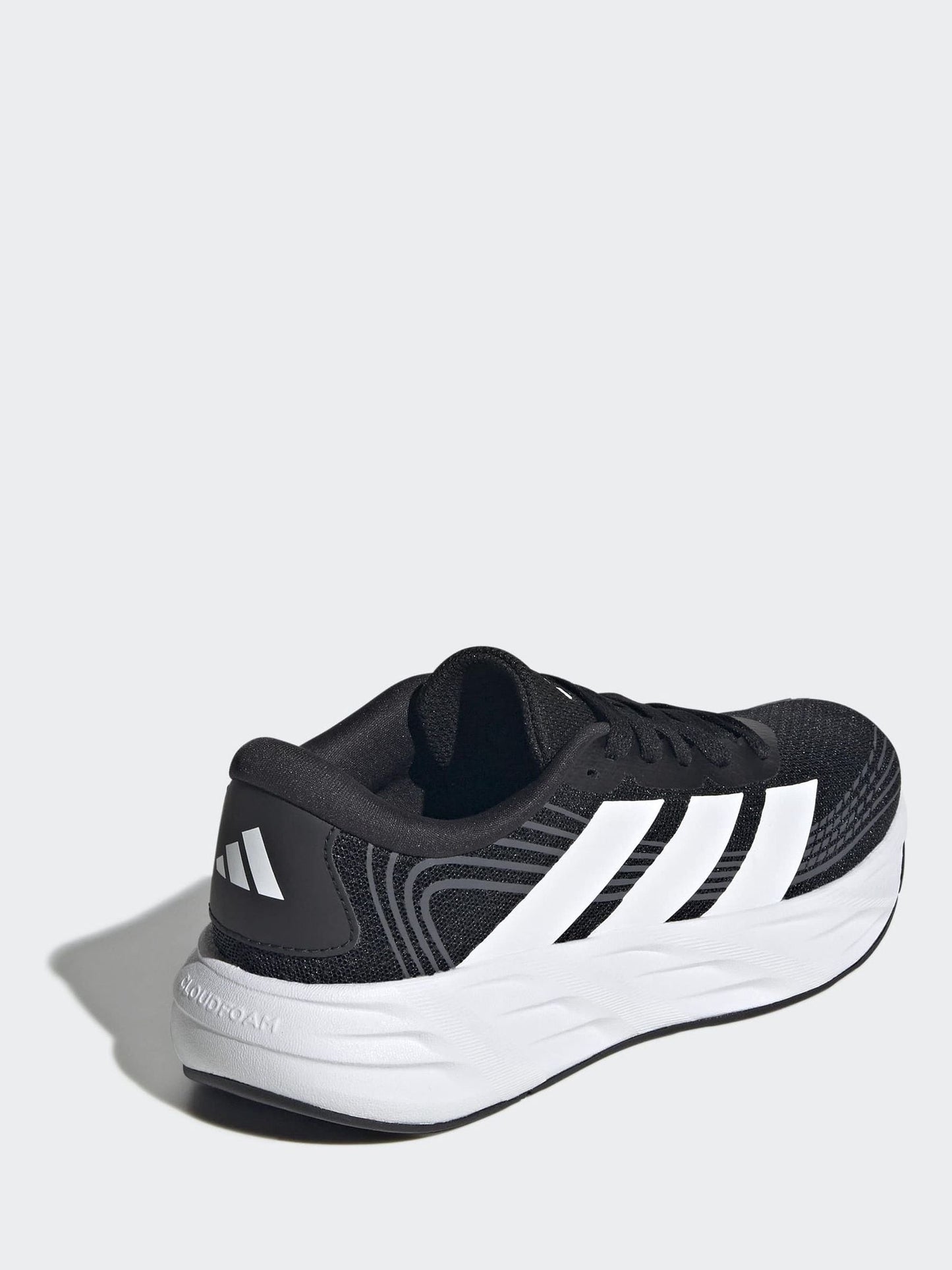 adidas Black/White Galaxy 8 Junior Trainers image 2