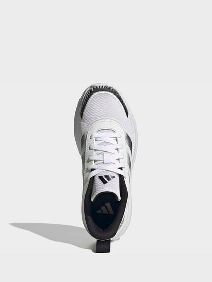 adidas White Tensaur Run 4.0 Junior Trainers image 4