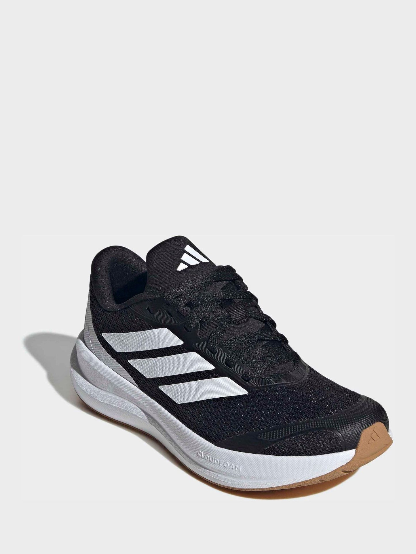 adidas White/Black Runfalcon 6 Junior Trainers image 1