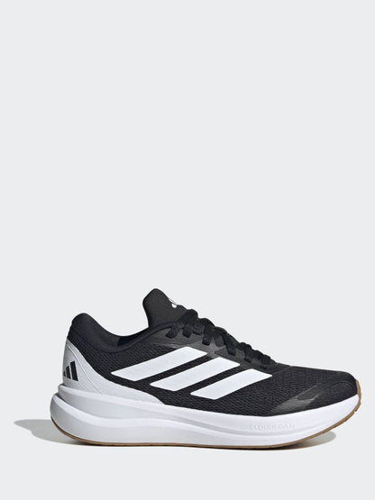 adidas White/Black Runfalcon 6 Junior Trainers image 3