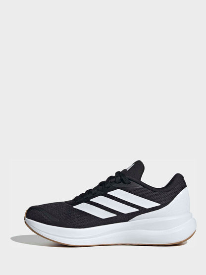 adidas White/Black Runfalcon 6 Junior Trainers image 4