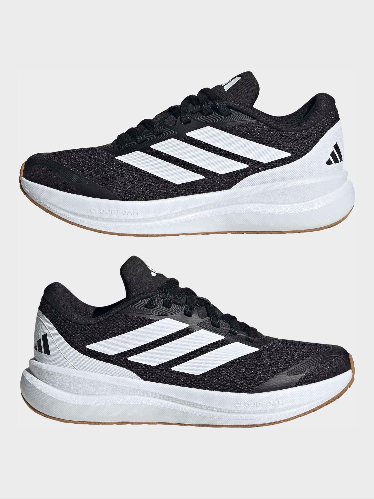 adidas White/Black Runfalcon 6 Junior Trainers image 5