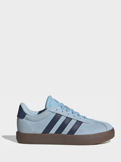 adidas Blue/Navy Blue VL Court 3.0 Trainers image 1