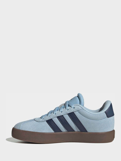 adidas Blue/Navy Blue VL Court 3.0 Trainers image 2