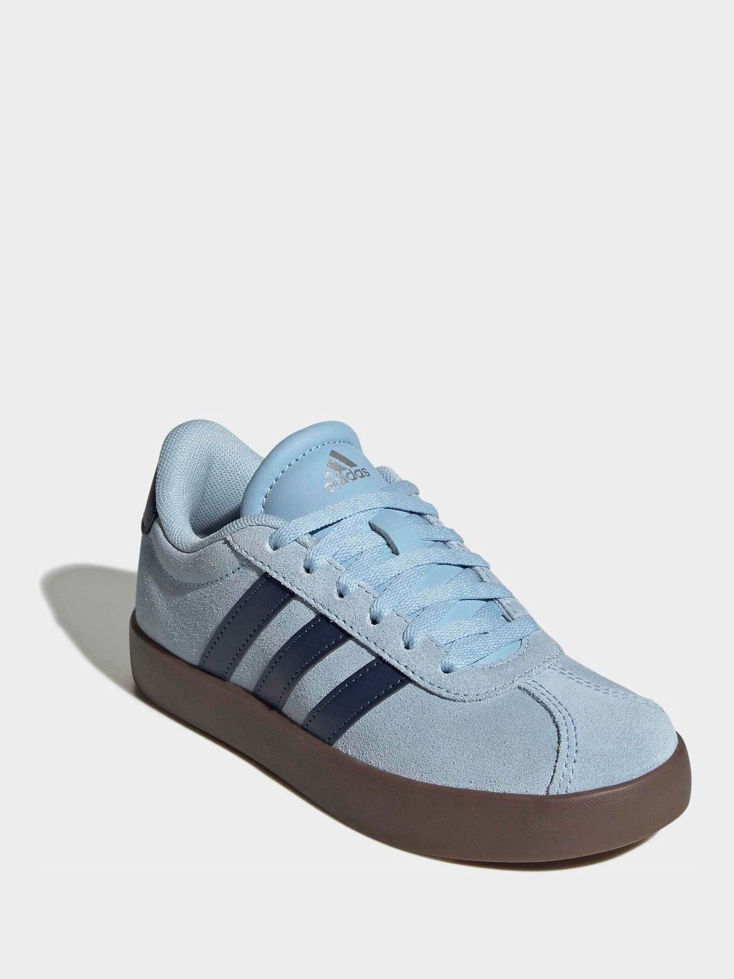 adidas Blue/Navy Blue VL Court 3.0 Trainers image 4