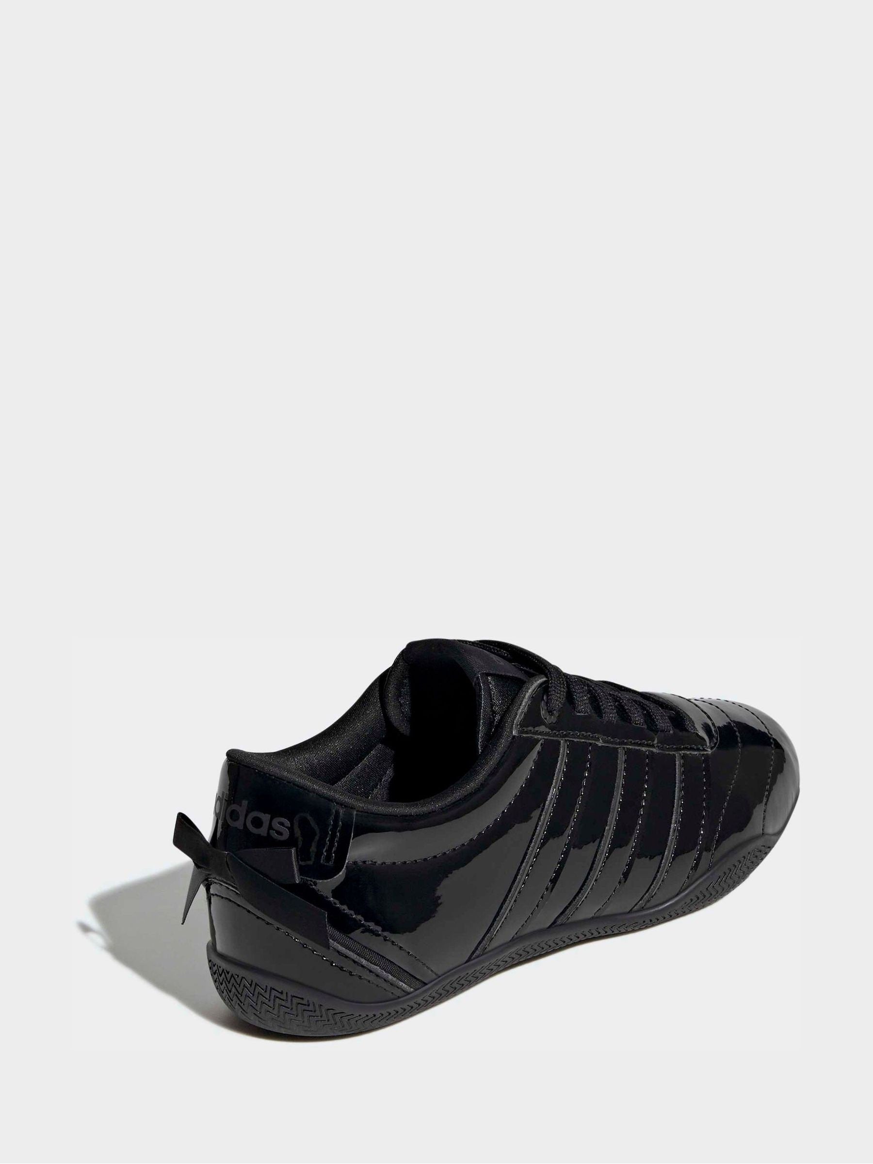 adidas Black Grand Court Low-Cut Junior Trainers image 5
