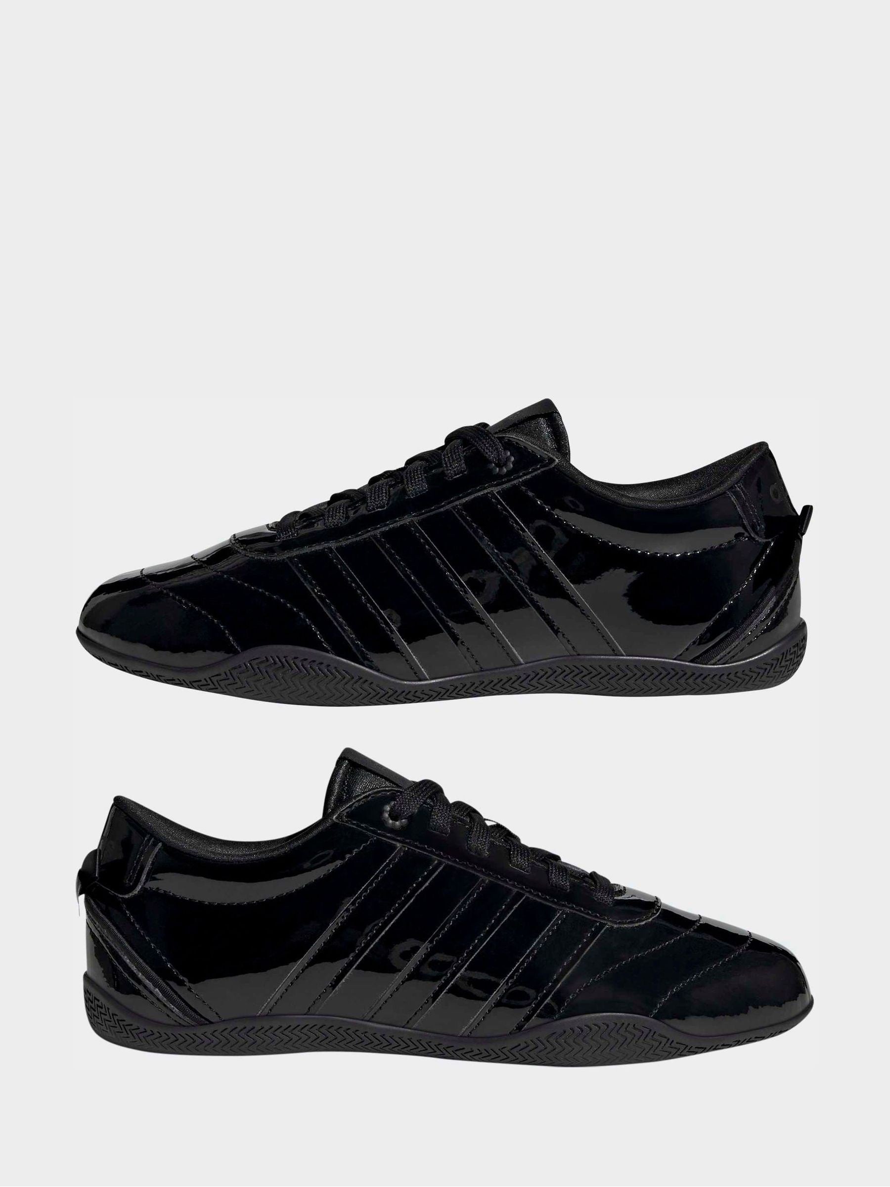 adidas Black Grand Court Low-Cut Junior Trainers image 6
