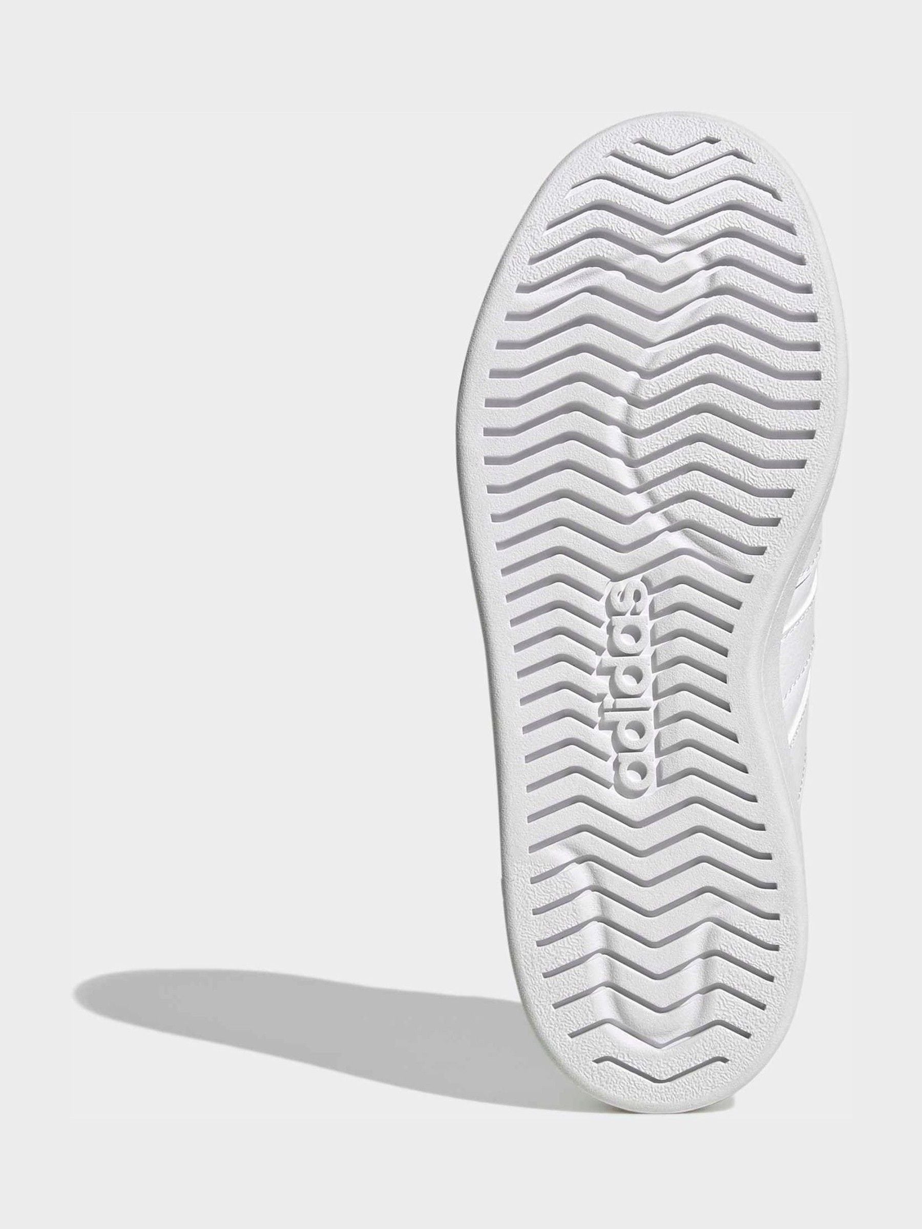 adidas White Streettalk Junior Trainers image 6