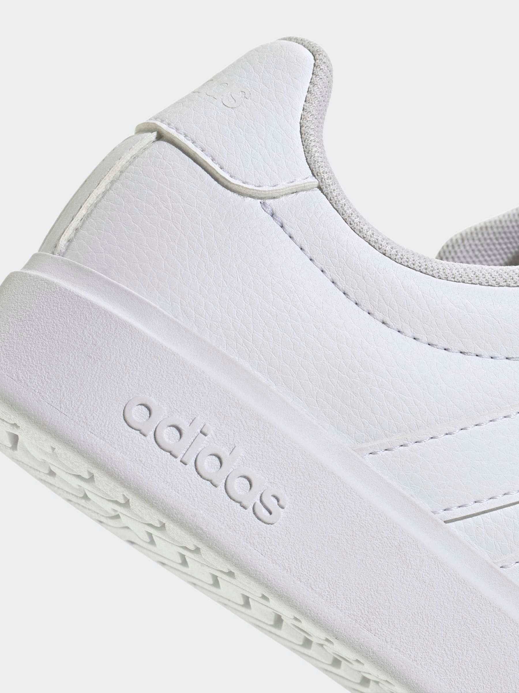 adidas White Streettalk Junior Trainers image 8