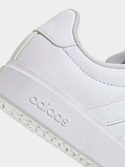 adidas White Streettalk Junior Trainers image 8