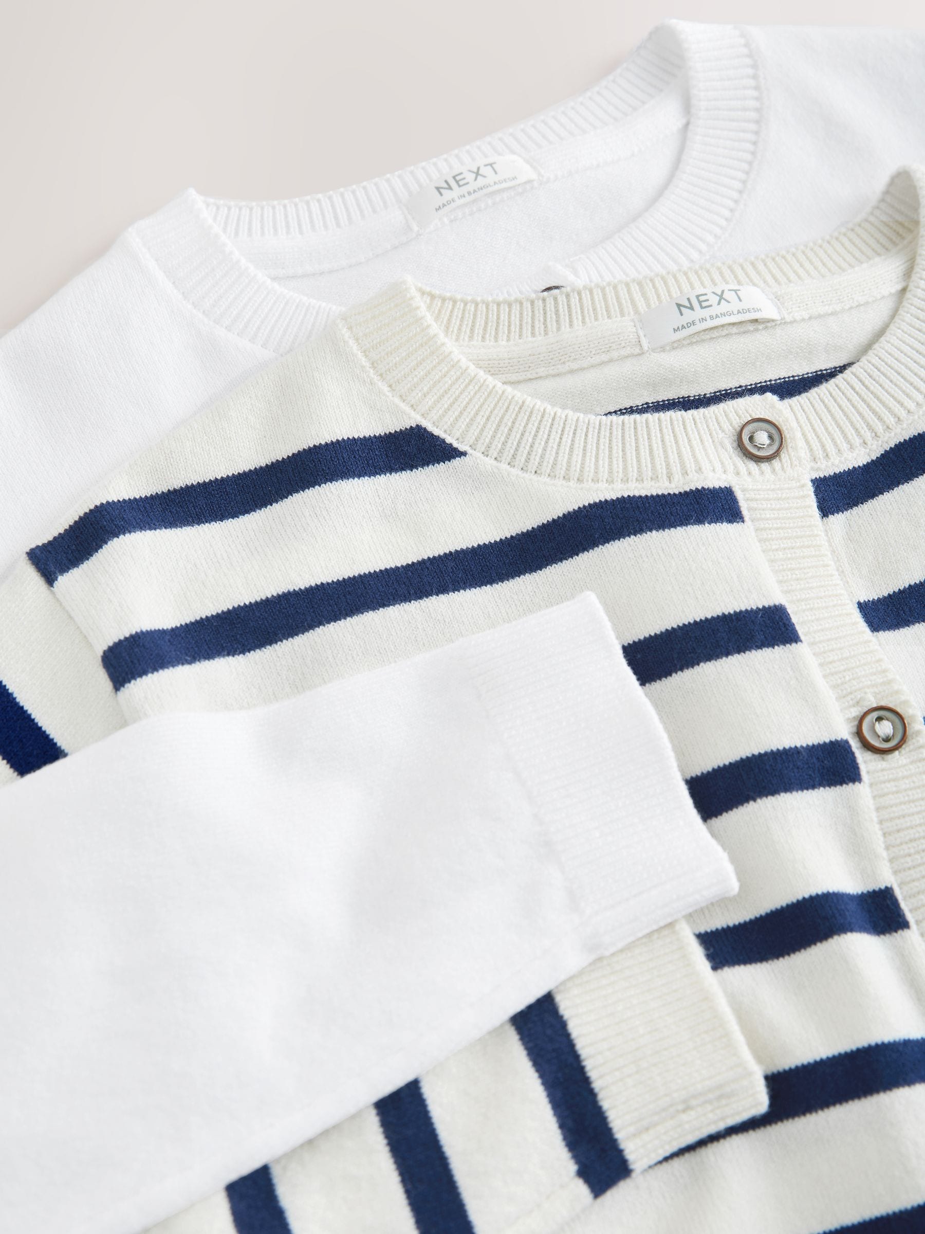 Dsiney Kidz - Stripe/Plain Cardigans 2 Pack (3-16yrs) image 6