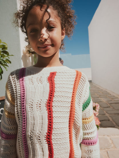 Dsiney Kidz - Rainbow Knitted Top & Shorts Set (3-16yrs) image 9