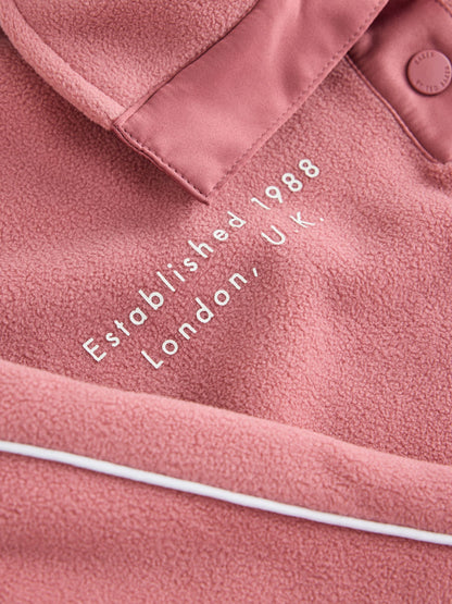 Baker by Ted Baker Pink Micro Fleece Funnel Neck Top & Jogger set - image 10