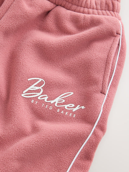 Baker by Ted Baker Pink Micro Fleece Funnel Neck Top & Jogger set - image 12