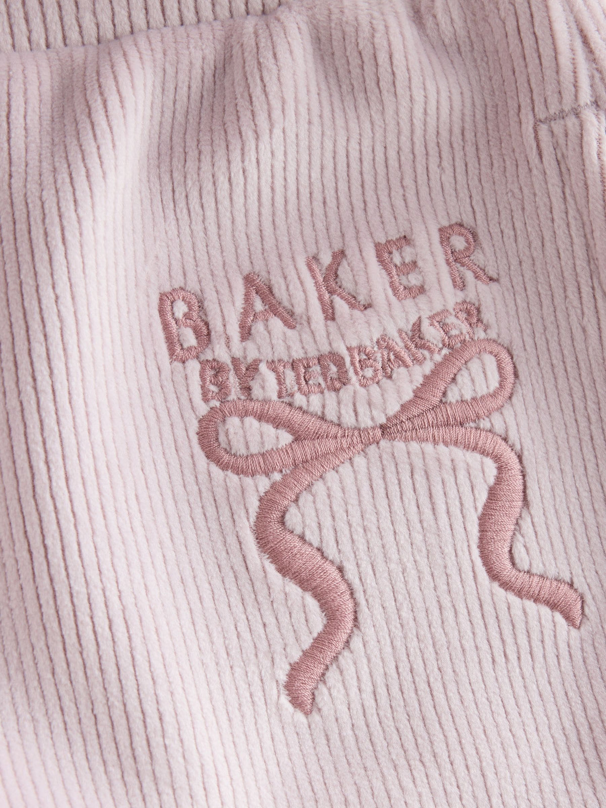 Baker by Ted Baker Lilac Purple Velour Rib Funnel Zip Through & Joggers Set 2 Piece - image 8