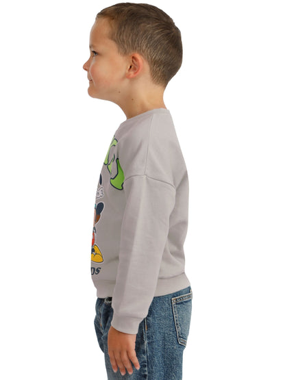 Dsiney Kidz - Character Grey Mickey Mouse & Friends Sweatshirt image 5
