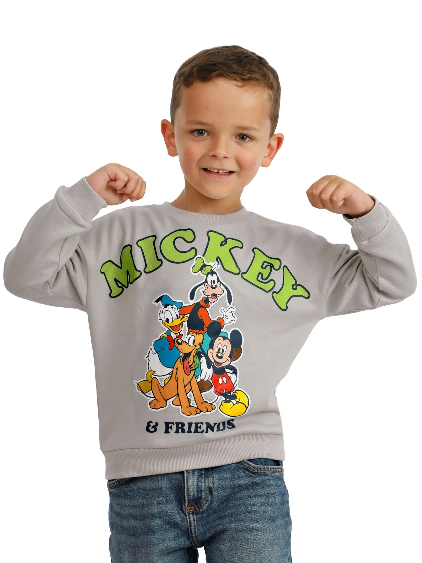 Dsiney Kidz - Character Grey Mickey Mouse & Friends Sweatshirt image 7