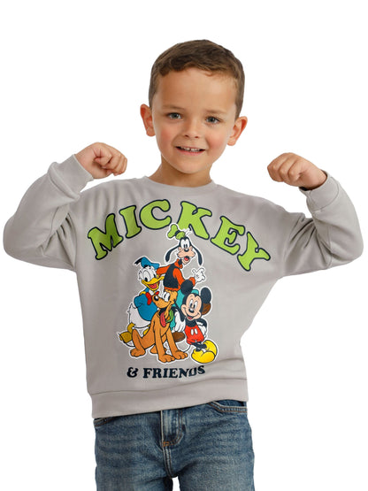 Dsiney Kidz - Character Grey Mickey Mouse & Friends Sweatshirt image 7