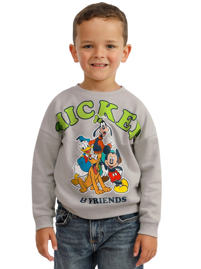 Dsiney Kidz - Character Grey Mickey Mouse & Friends Sweatshirt image 8