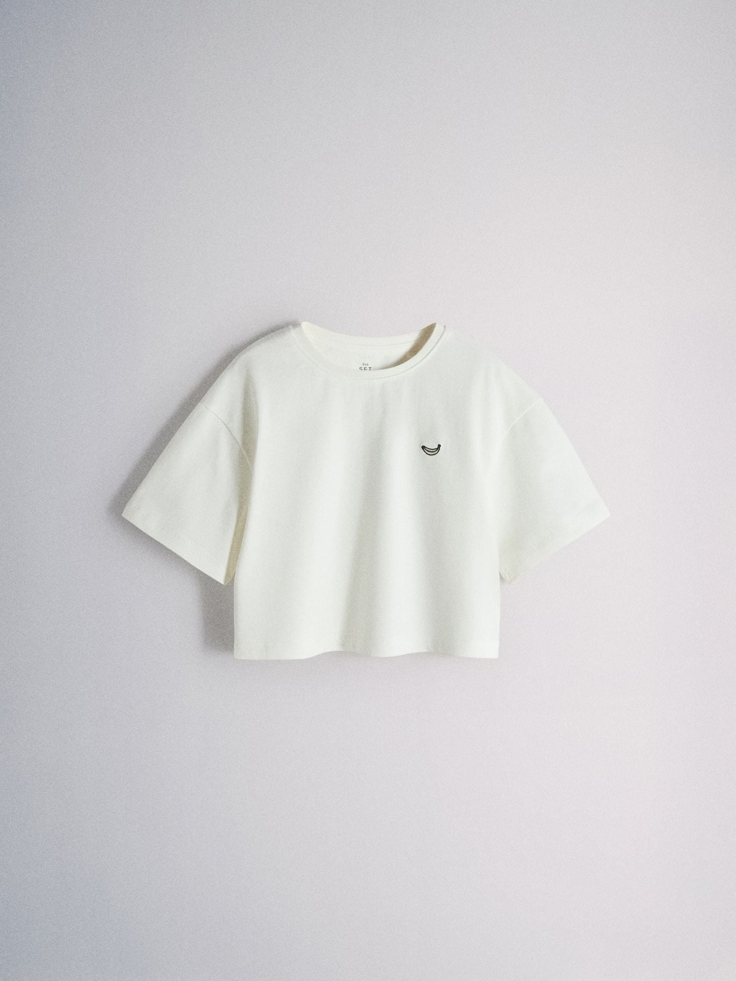 Dsiney Kidz - The Set 5 Pack Cropped Oversized T-Shirt with Embroidered Motif Pink/Purple/White image 11