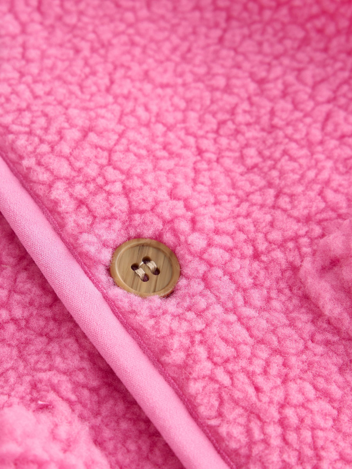 Pink Borg Baby Gilet Jacket (0mths-2yrs) - image 4