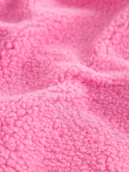 Pink Borg Baby Gilet Jacket (0mths-2yrs) - image 5