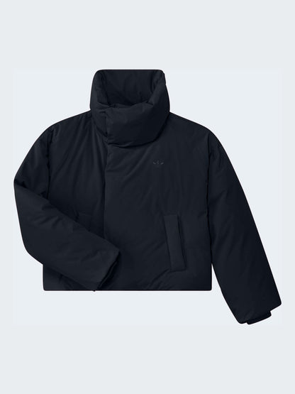 Dsiney Kidz - adidas Originals Black Funnel Neck Puffer Jacket image 2
