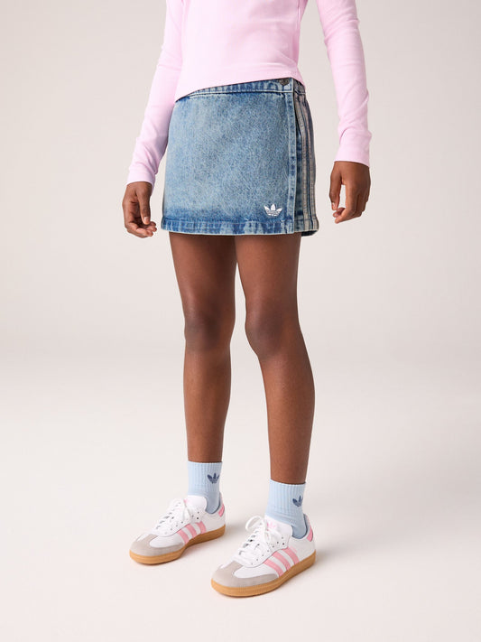 Dsiney Kidz - adidas Originals Blue Denim Skirt image 1