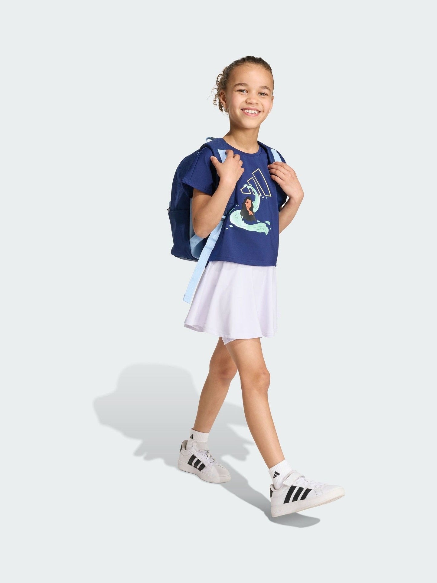 Dsiney Kidz - adidas Blue Disney Moana Little Kids Top and Skirt Set image 1