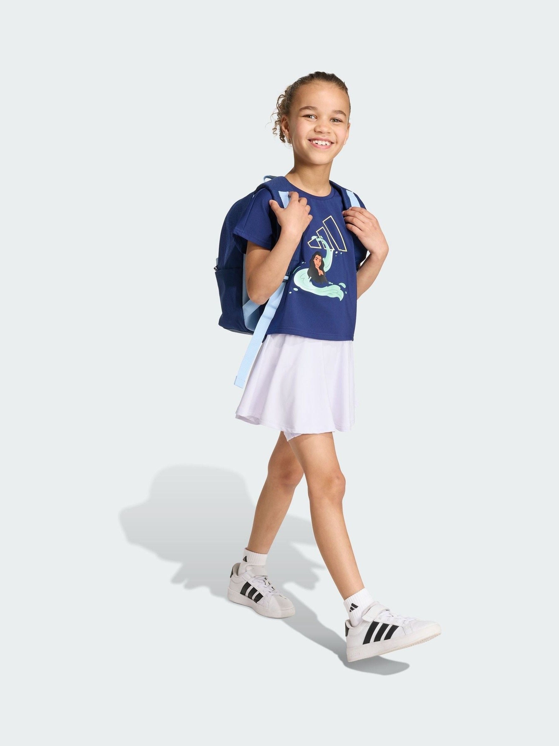 Dsiney Kidz - adidas Blue Disney Moana Little Kids Top and Skirt Set image 1