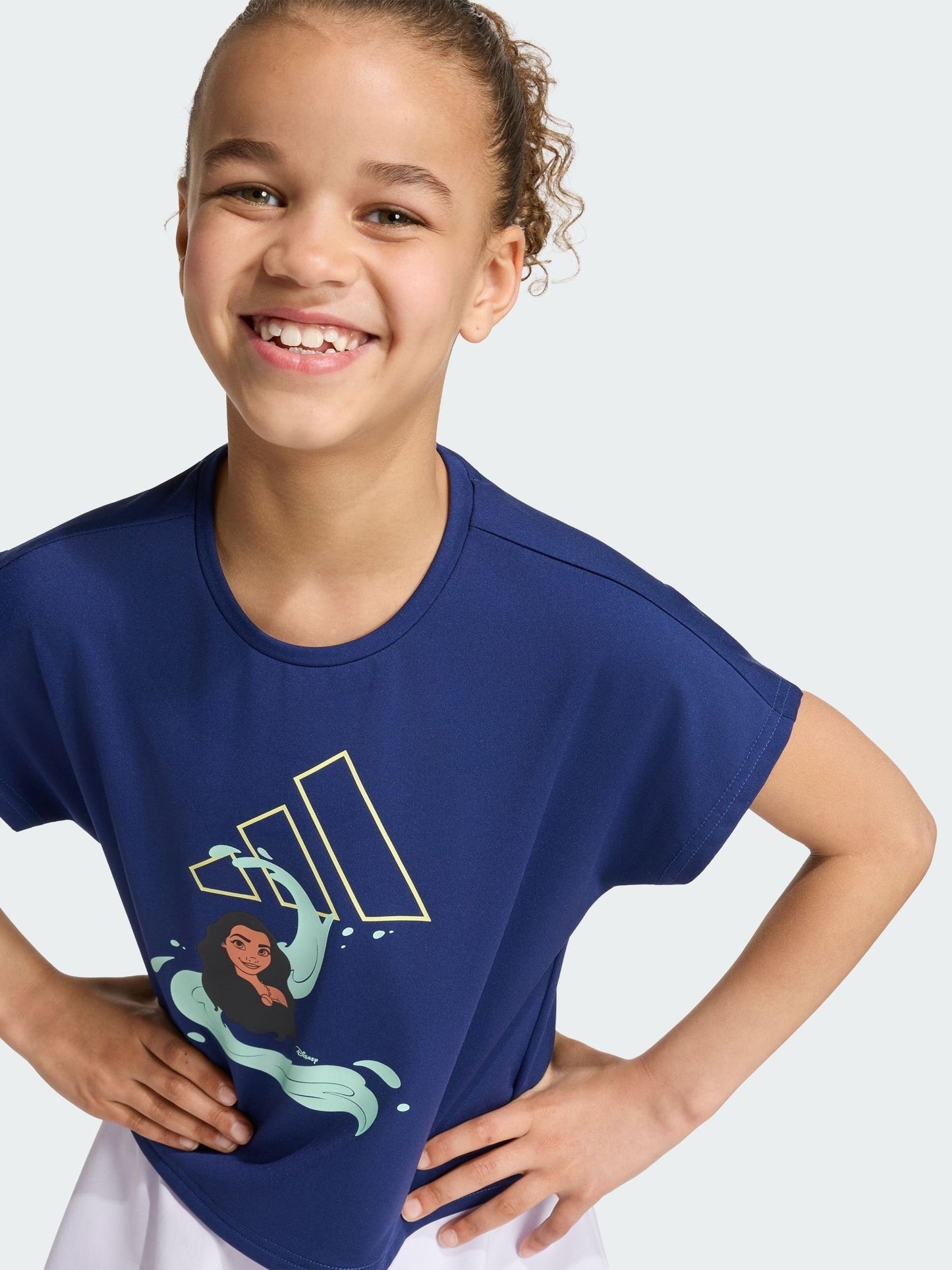 Dsiney Kidz - adidas Blue Disney Moana Little Kids Top and Skirt Set image 3